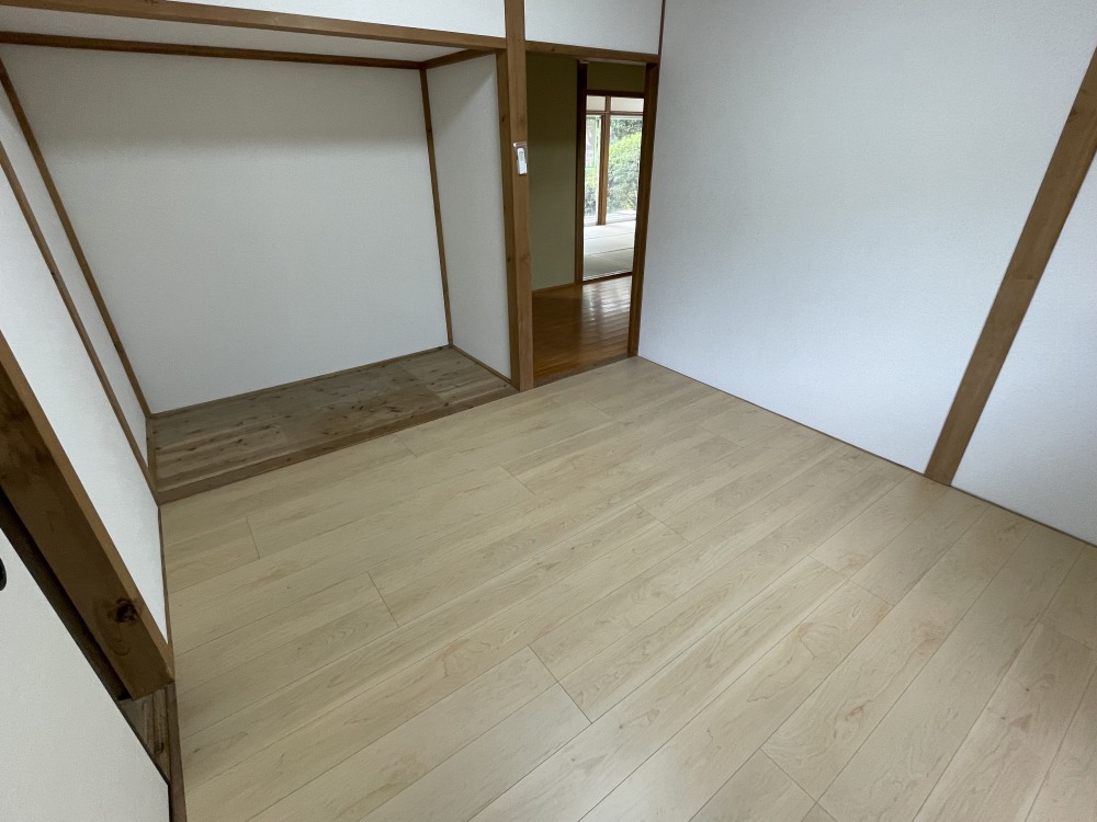 北側にある6帖洋間 北側にある6帖洋間